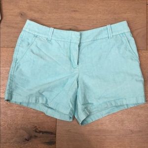 Light blue short. J crew. Size 6